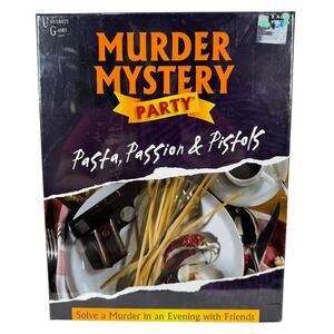 MURDER MYSTERY DinnerParty Game: Pasta Passion & Pistols Role Playing 2016‎